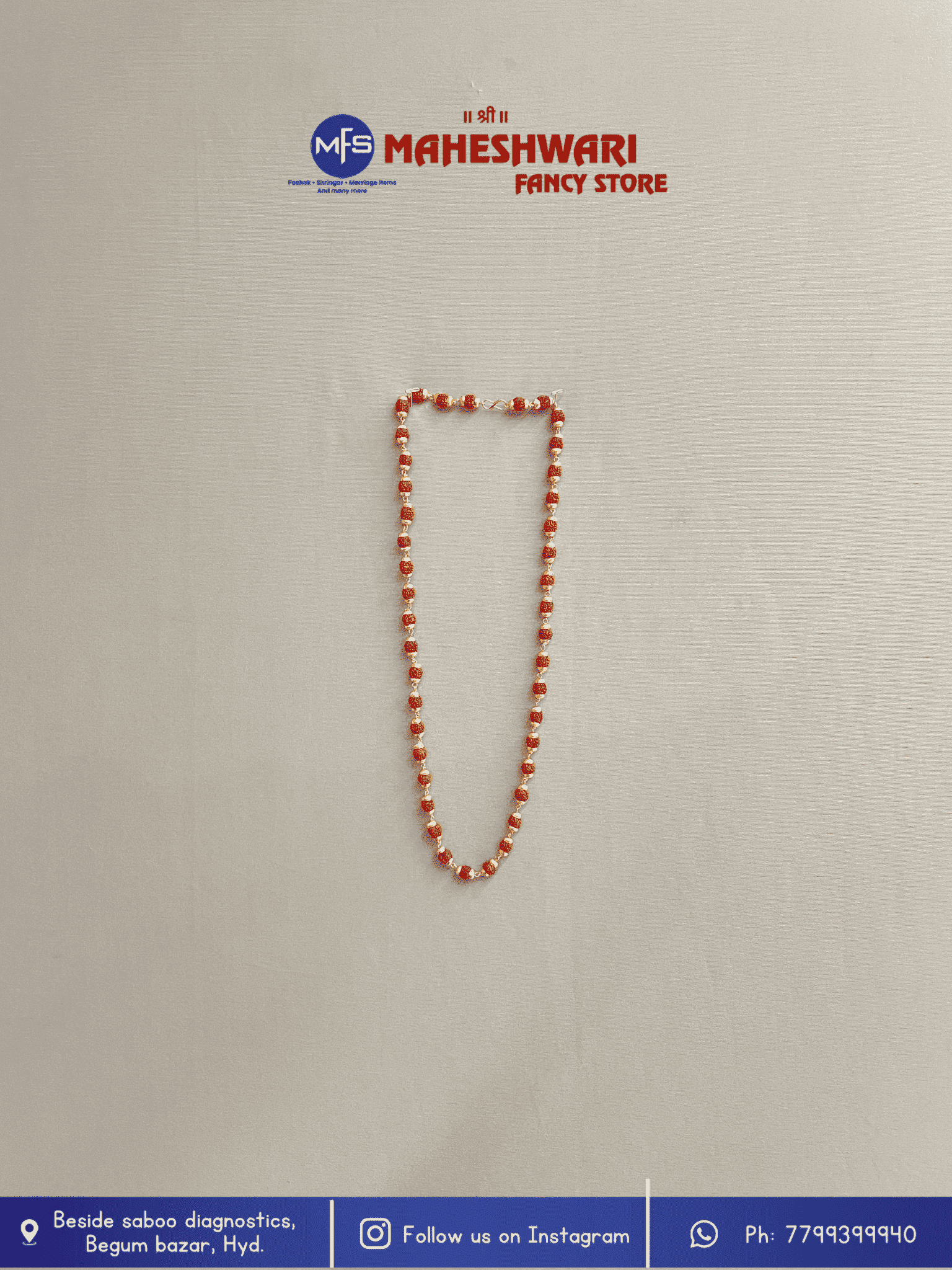 Maheshwari Fancy Store - Fancy Rudraksha Mala
